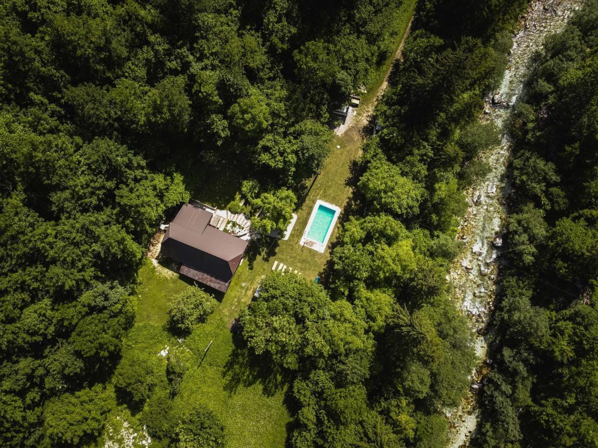 Gorska Vila Mountain Villa Soca Bagian luar foto