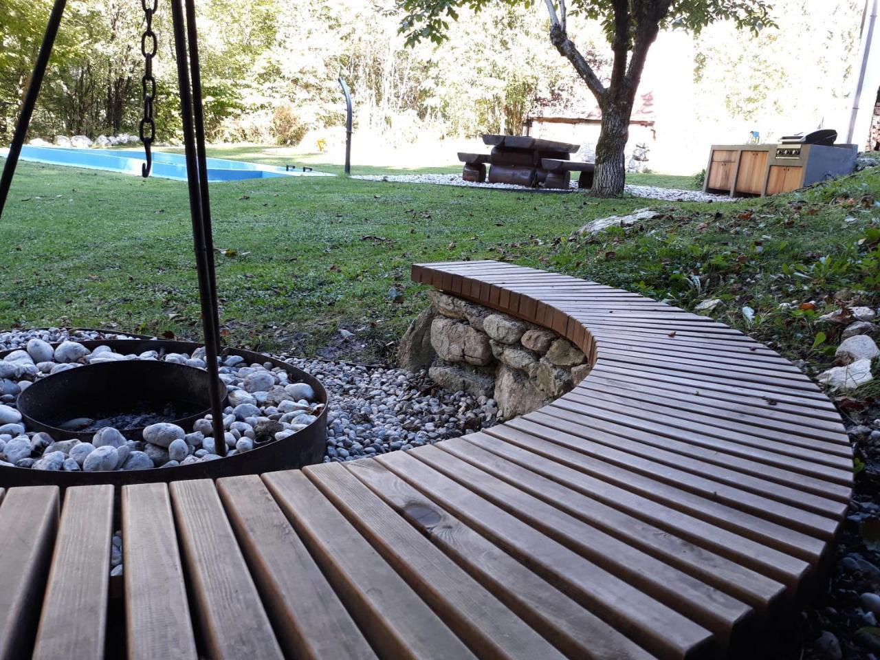 Gorska Vila Mountain Villa Soca Bagian luar foto